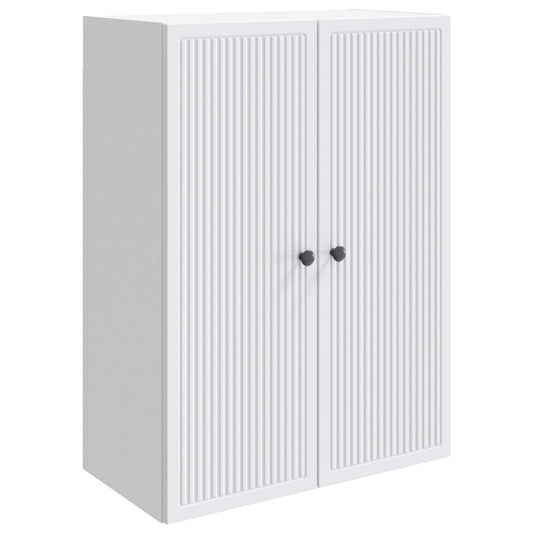 Wall-Mounted Cabinet White 66 x 34.5 x 90 cm Engineered Wood