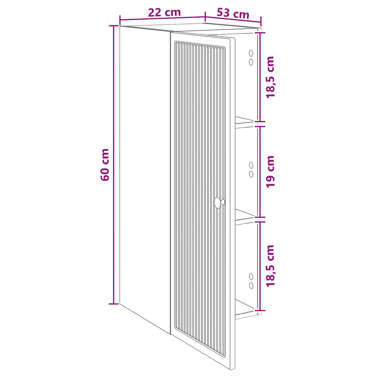 Wall-Mounted Cabinet Old Wood 33 x 34.5 x 90 cm Engineered Wood
