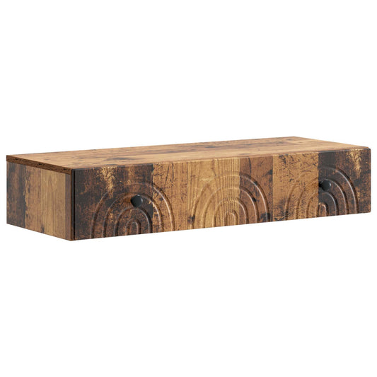 Wall-Mounted Side Table 87.5 x 34.5 x 17 cm Engineered Wood
