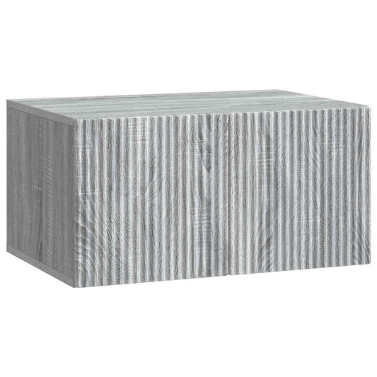 Wall-Mounted TV Cabinet 59.5 x 41 x 30 cm Grey Sonoma