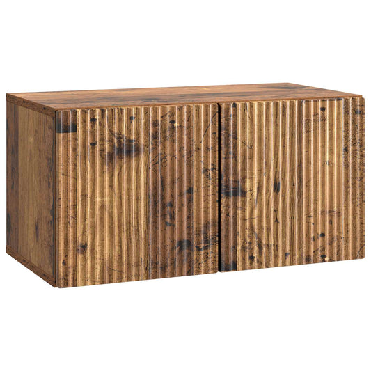Wall-Mounted TV Cabinet 59.5 x 31 x 30 cm Old Wood