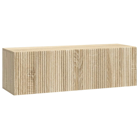 Wall-Mounted TV Cabinet 98 x 31 x 30 cm Sonoma Oak