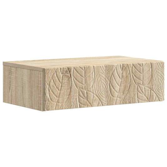 Wall-Mounted Side Table 59 x 34.5 x 17 cm Engineered Wood