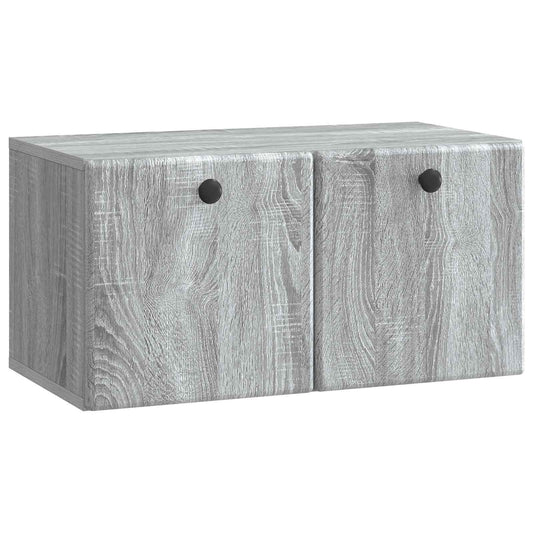 Wall-Mounted TV Cabinet 59.5 x 31 x 30 cm Grey Sonoma