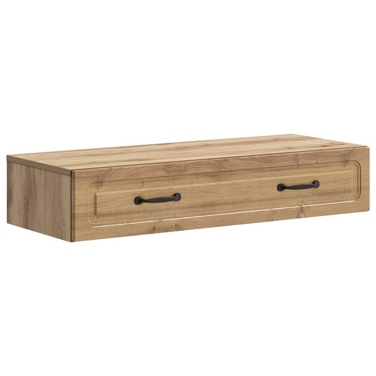 Wall-Mounted Side Table 87.5 x 34.5 x 17 cm Engineered Wood