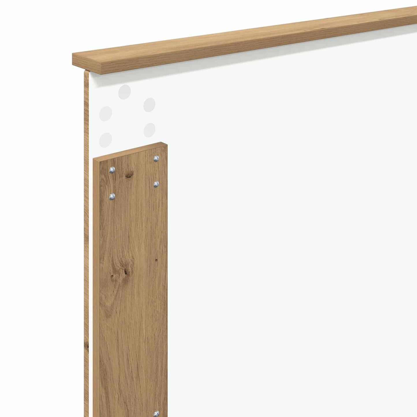 Bed Frame with Drawer Artisan Oak 90 x 190 cm Engineered Wood