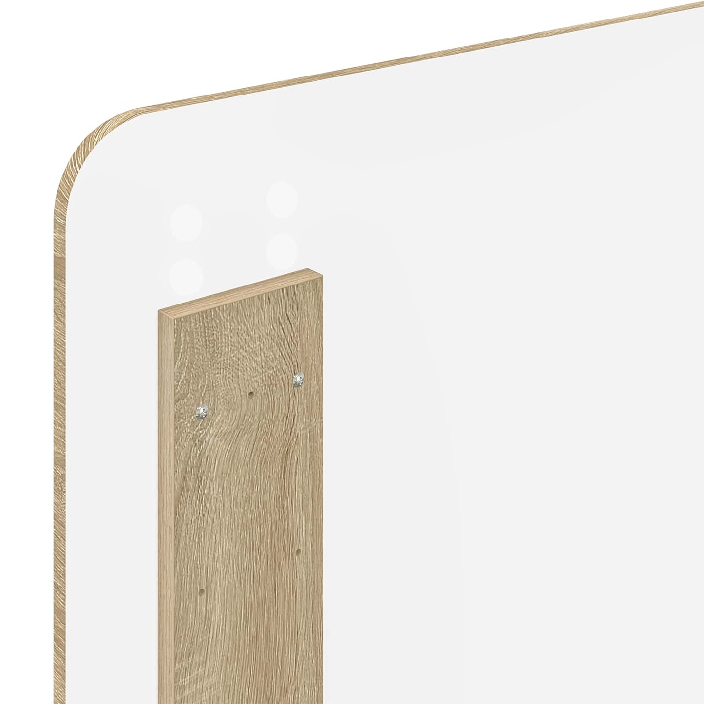 Bed Frame with Headboard Sonoma 90 x 190 cm Solid Pine Wood