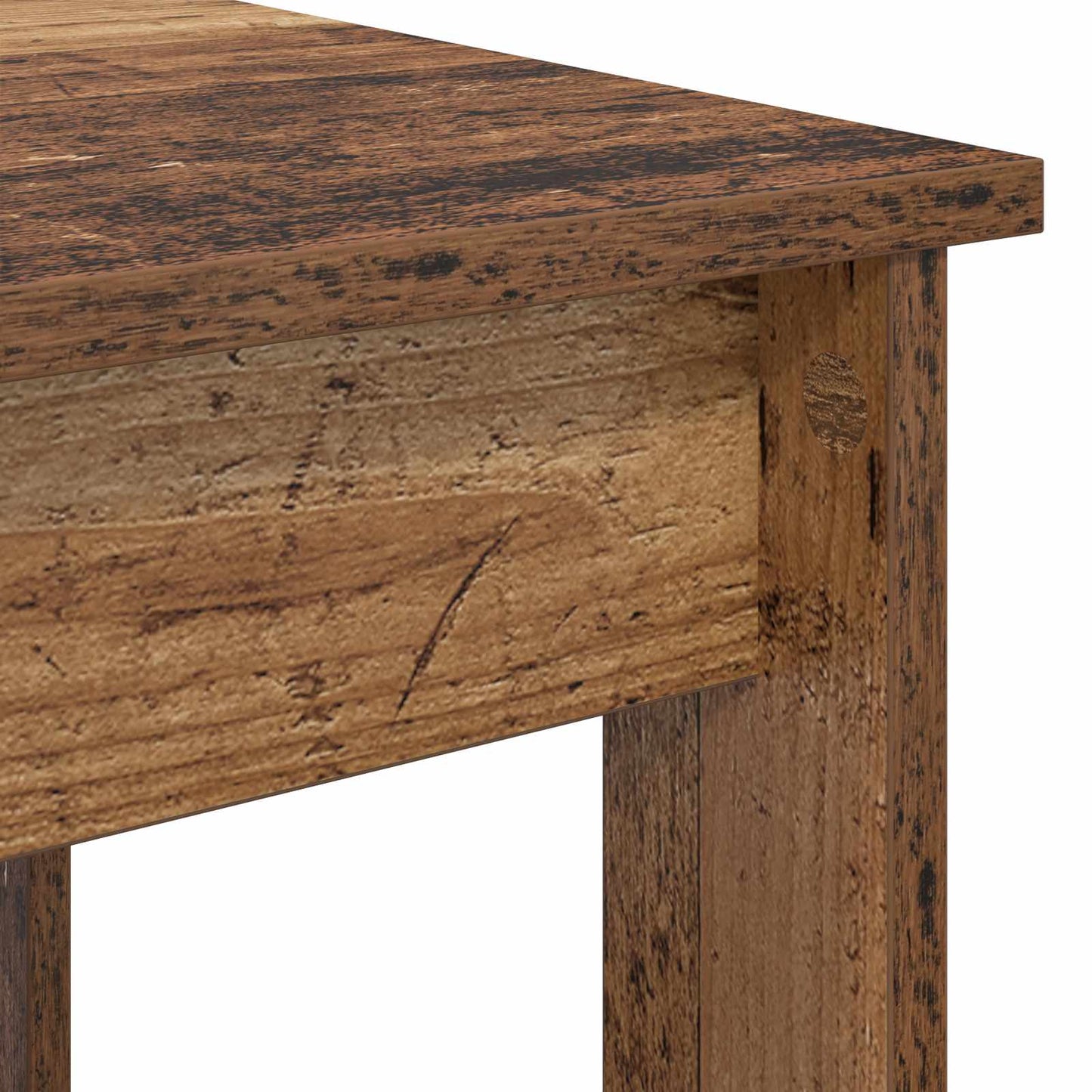Coffee Table Set 2 pcs Old Wood 50 x 52 x 42 cm Engineered Wood