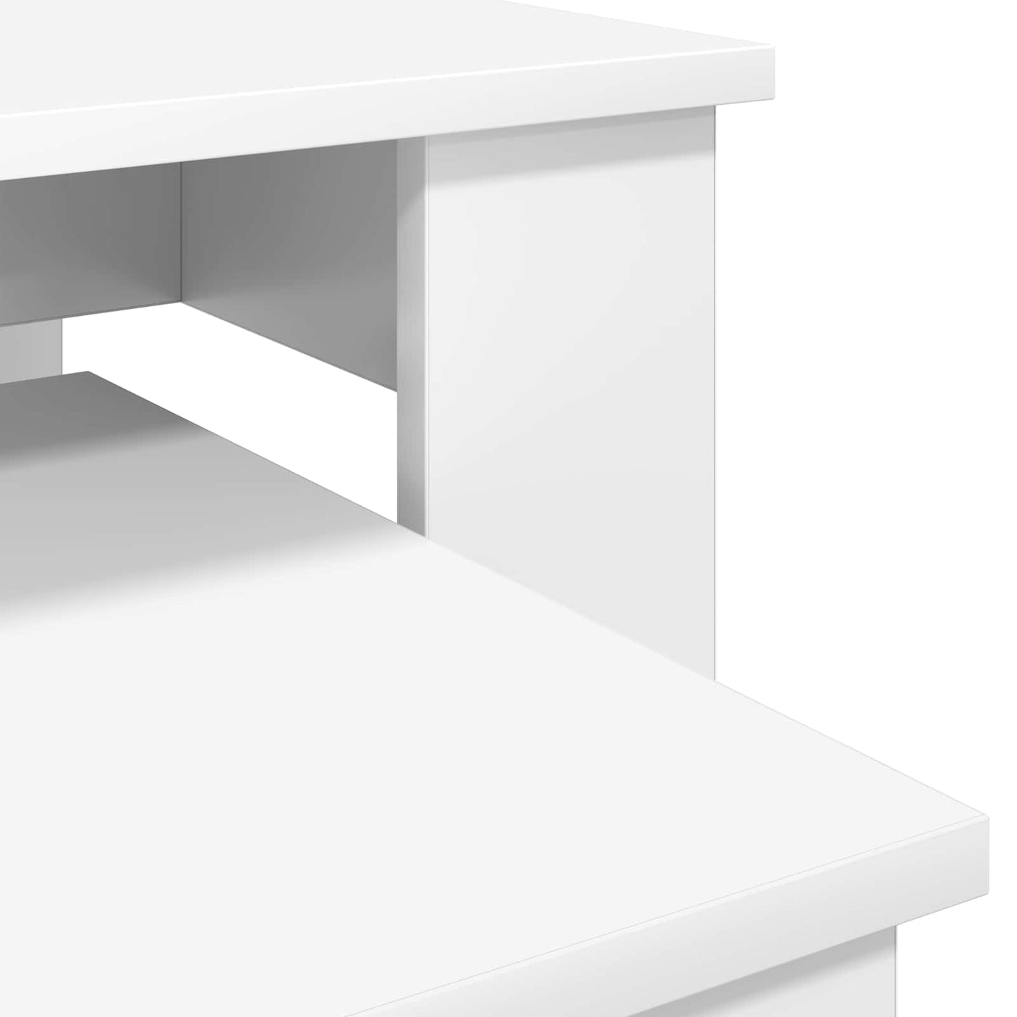 Coffee Table Set 2 pcs White 100 x 50 x 42 cm Engineered Wood