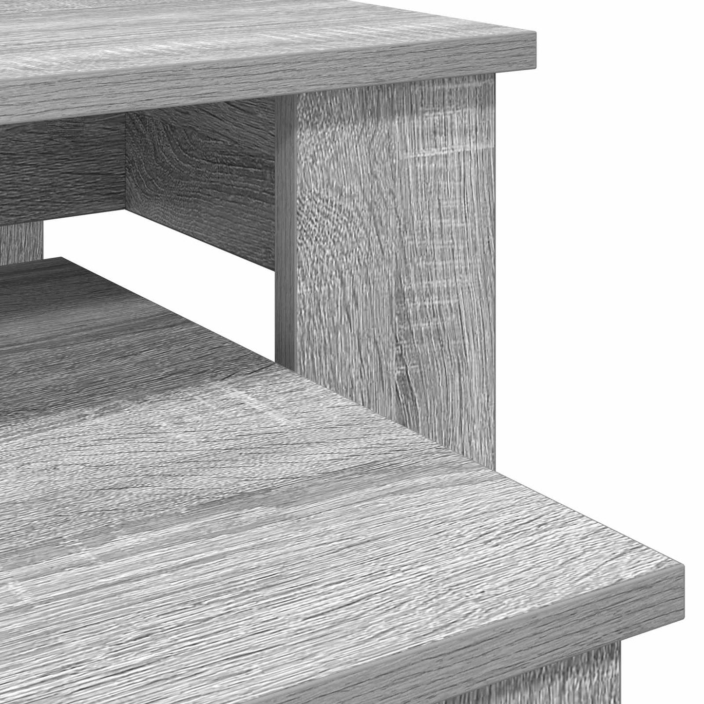 Coffee Table Set 2 pcs Grey Sonoma 100 x 50 x 42 cm