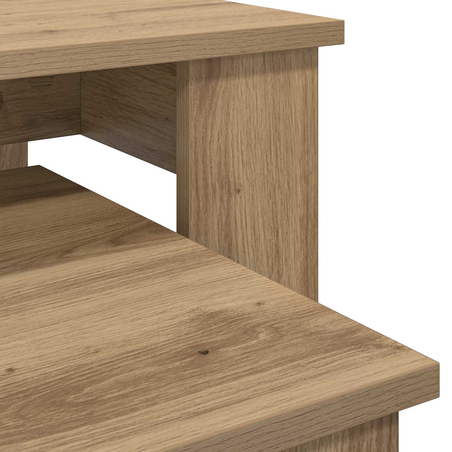 Coffee Table Set 2 pcs Artisan Oak 100 x 50 x 42 cm