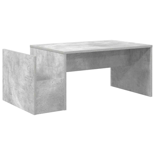 Coffee Table Concrete Grey 90 x 45 x 35 cm Engineered Wood