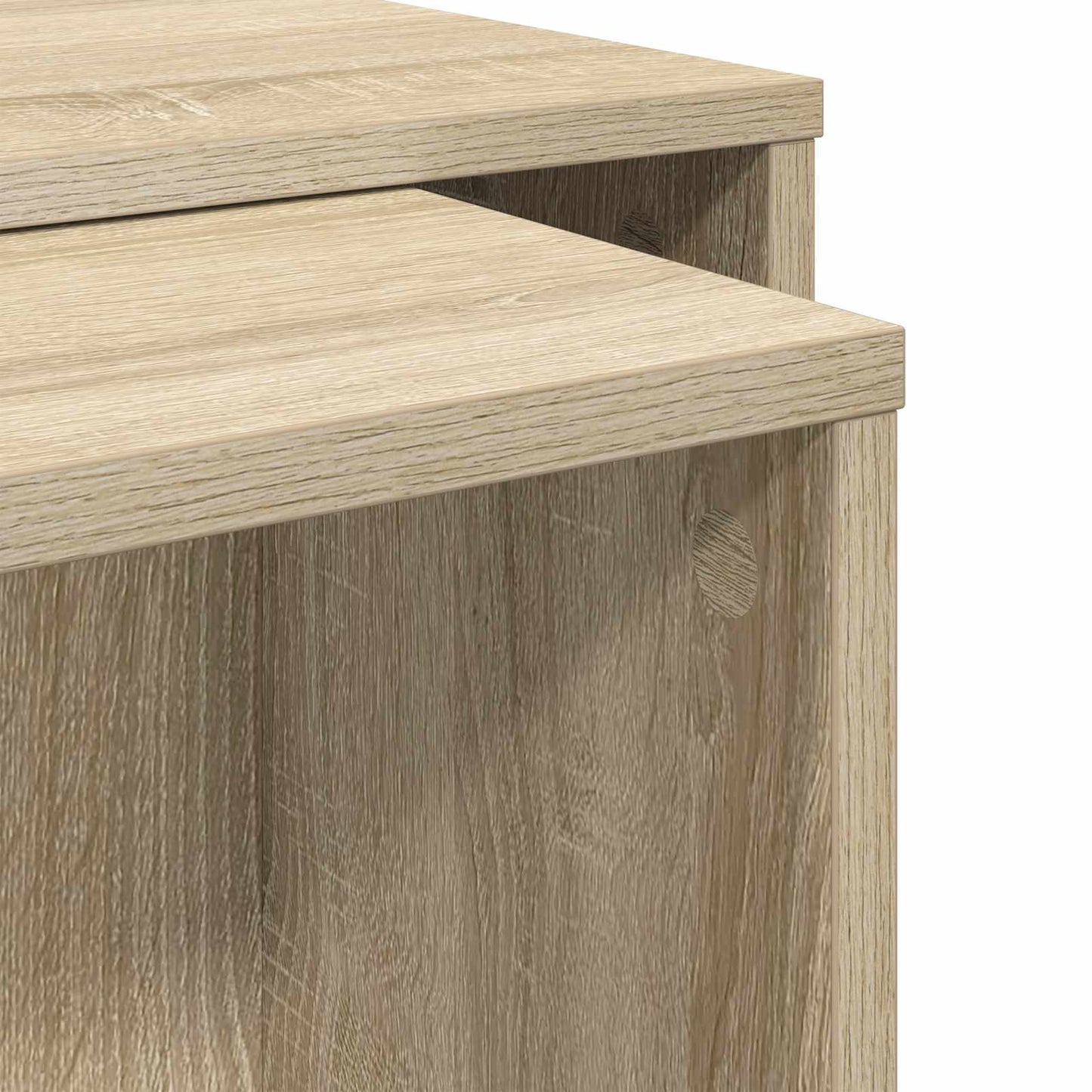 Coffee Table Set 2 pcs Sonoma Oak 90 x 48 x 40 cm