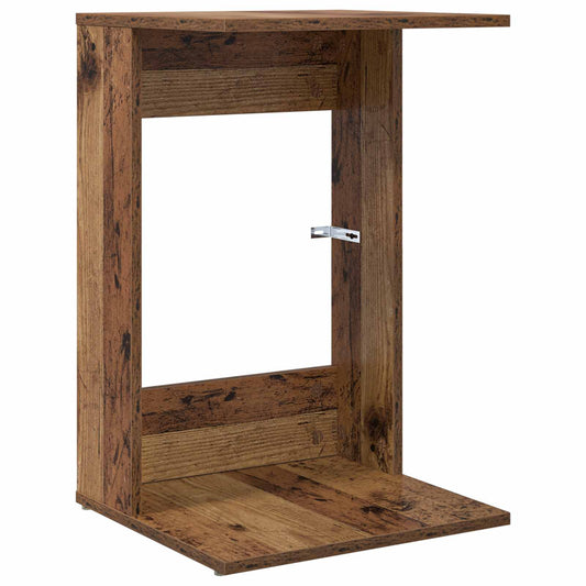 Side Table Old Wood 40 x 38 x 62.5 cm Engineered Wood