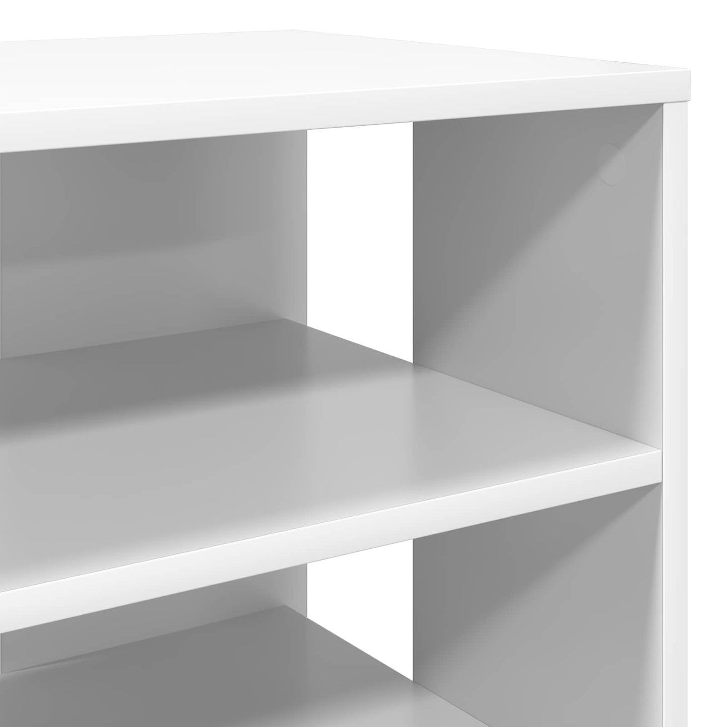 Shoe Cabinet 2 pcs 62 x 35 x 100 cm Engineered Wood White