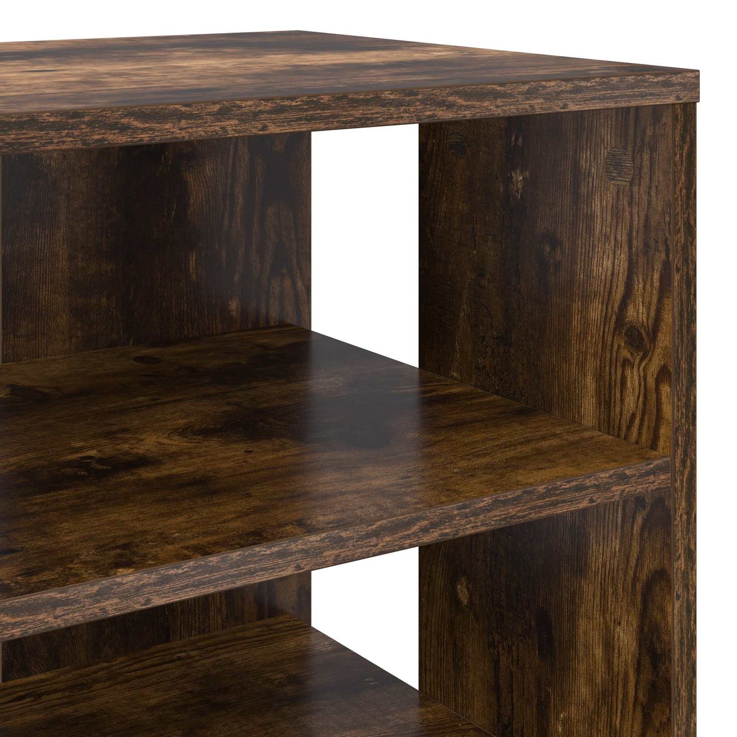 Shoe Cabinet 2 pcs 62 x 35 x 100 cm Engineered Wood Smoked Oak