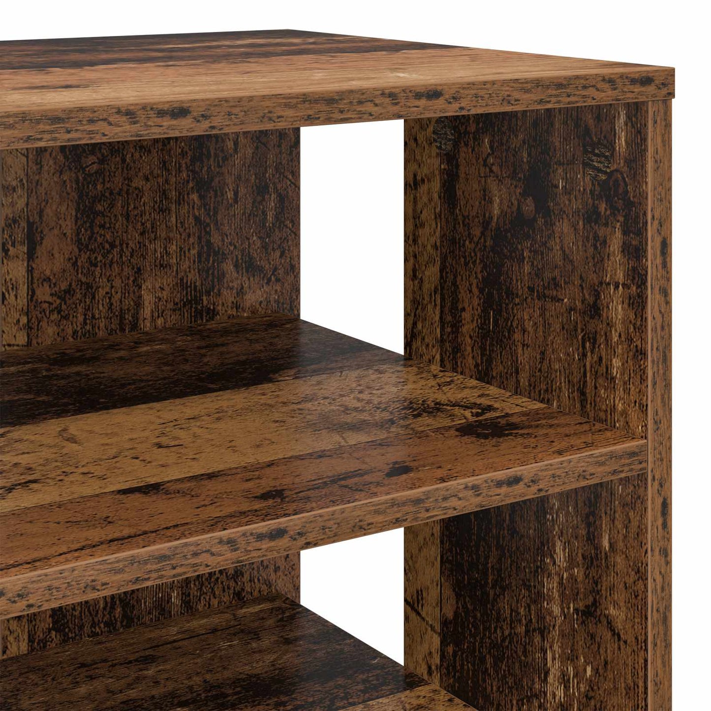 Shoe Cabinet 2 pcs 62 x 35 x 100 cm Engineered Wood Old Wood