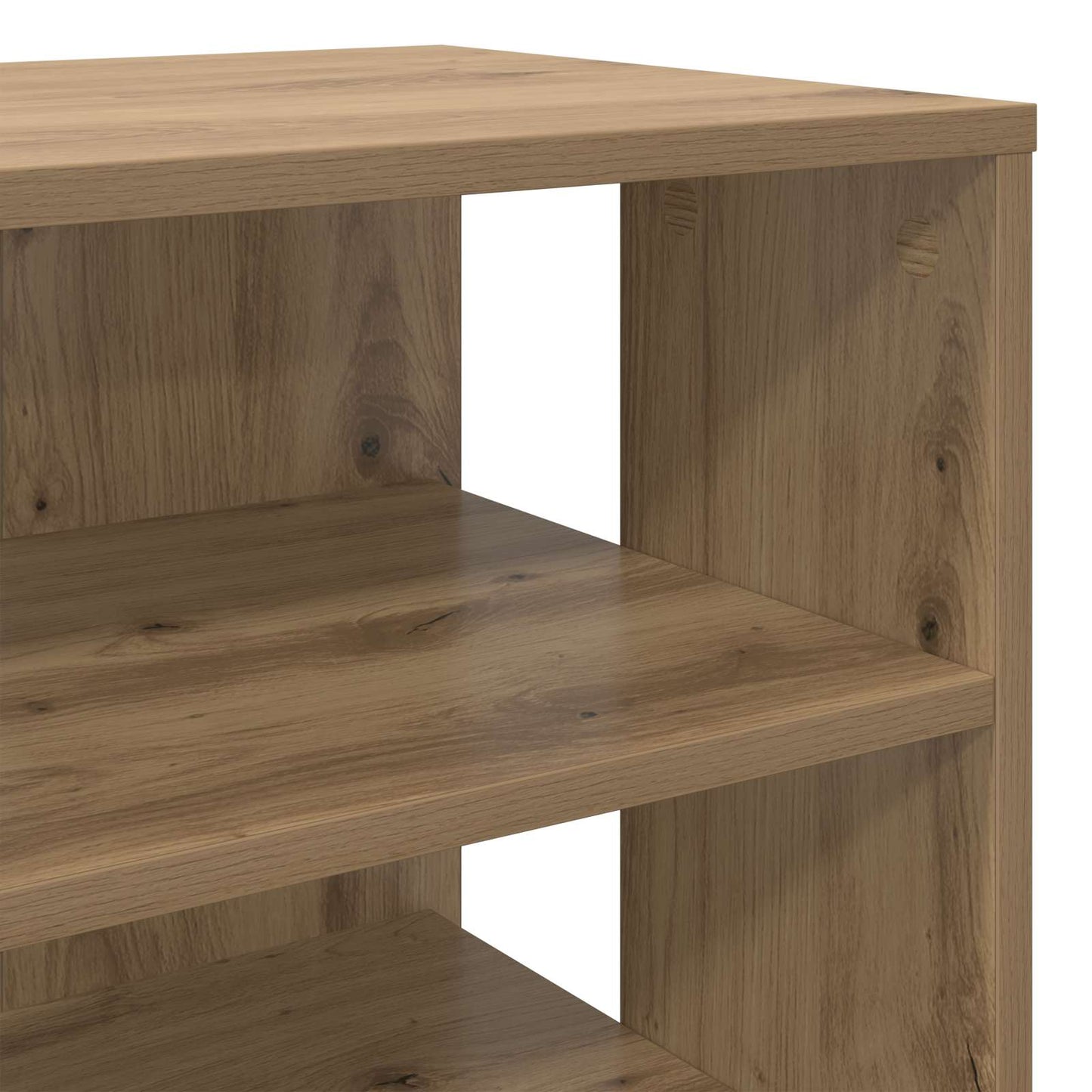 Shoe Cabinet 2 pcs 62 x 35 x 100 cm Engineered Wood Artisan Oak