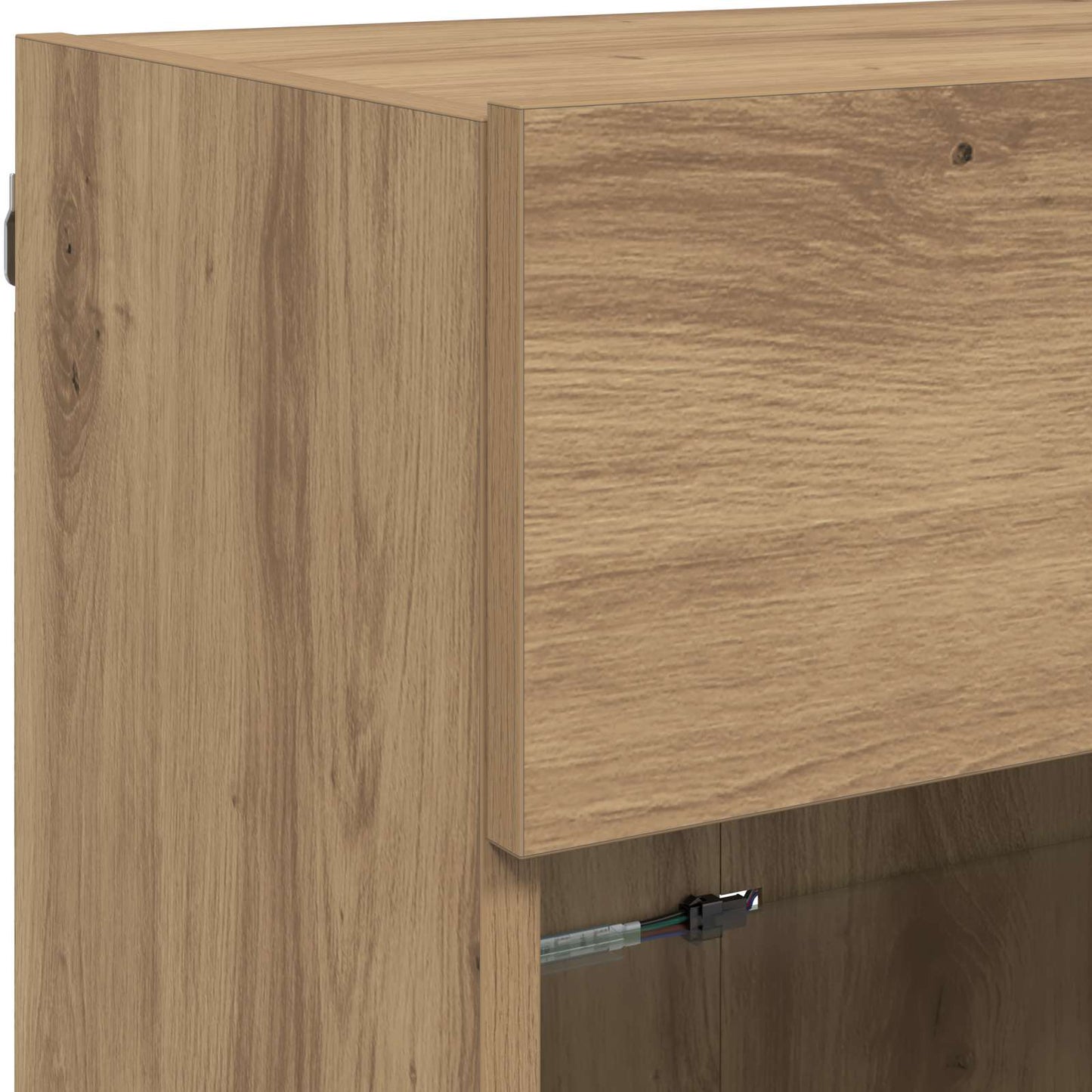 TV Wall Cabinet 98.5 x 30 x 60.5 cm Artisan Oak Engineered Wood