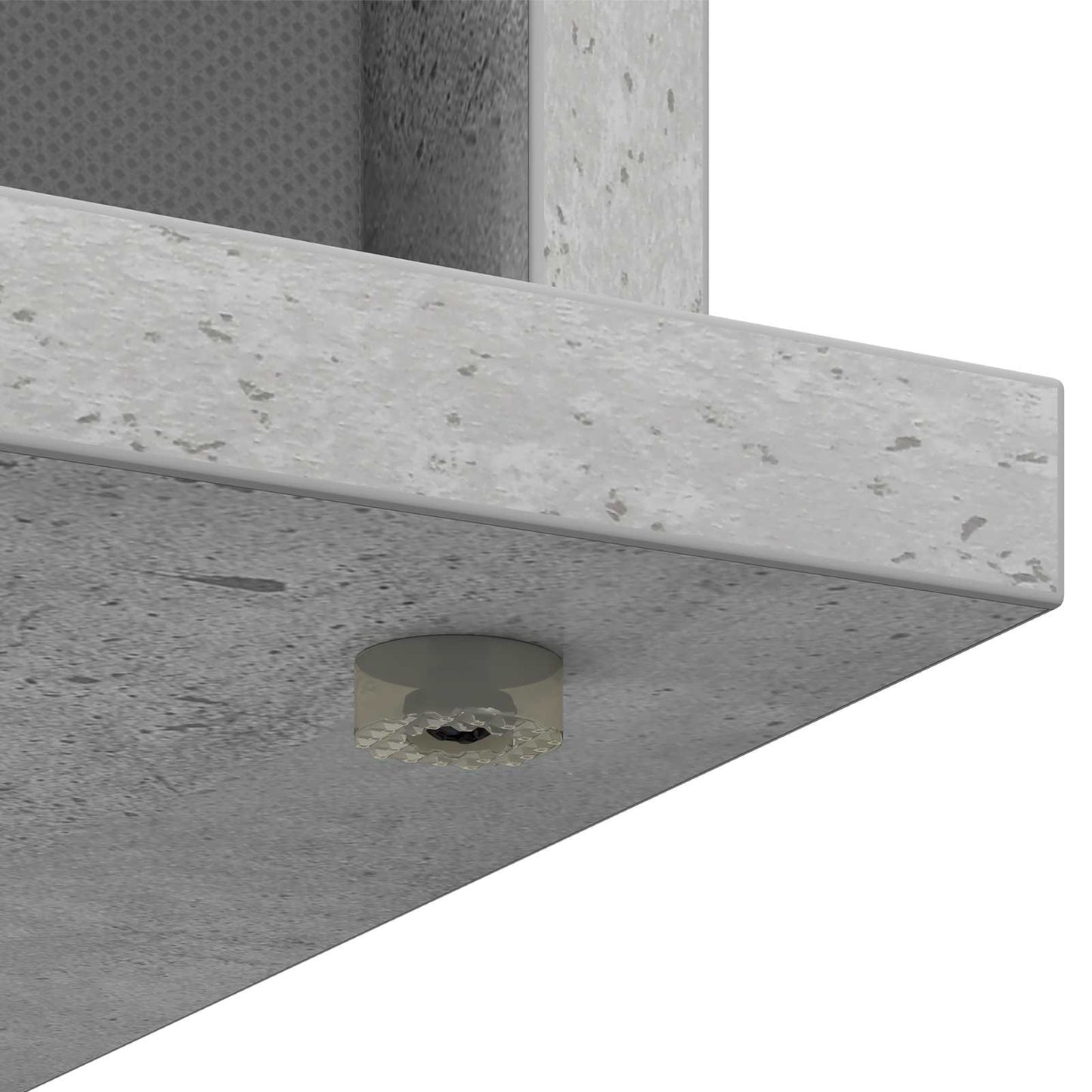 TV stand with Drawer Concrete Grey 79 x 40 x 48 cm