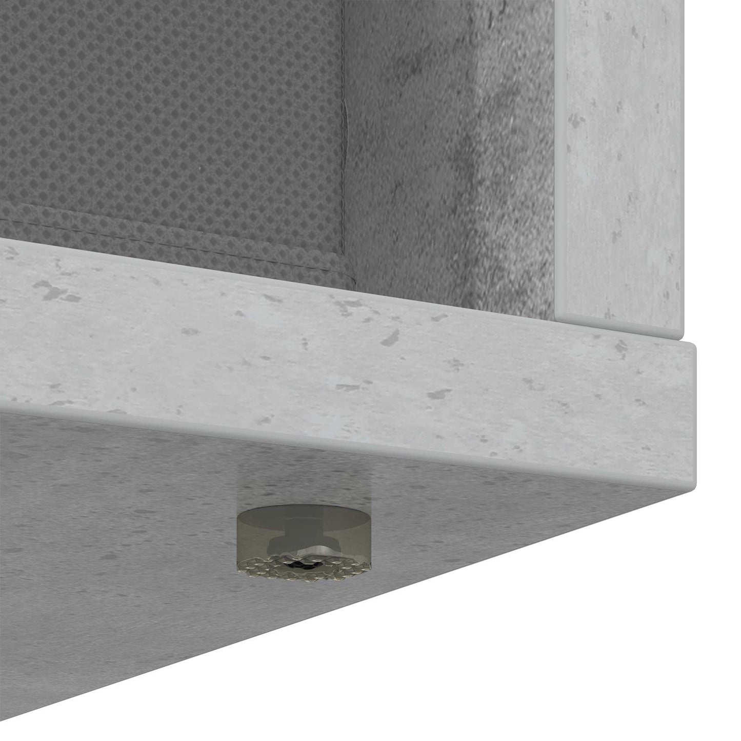 Sideboard Concrete Grey 102 x 31 x 99.5 cm