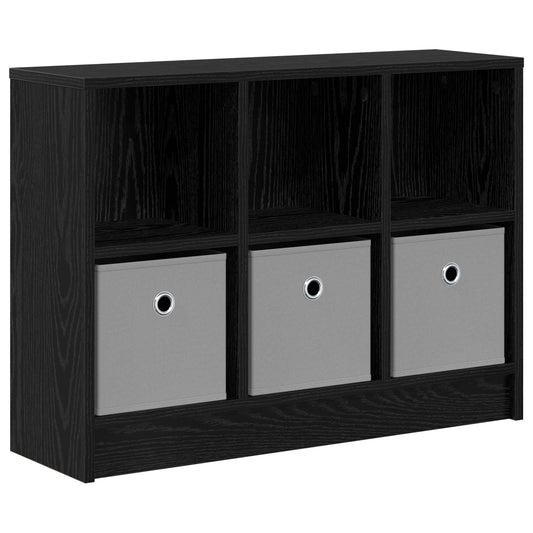 Sideboard Black Oak 73.5 x 22.5 x 53.5 cm