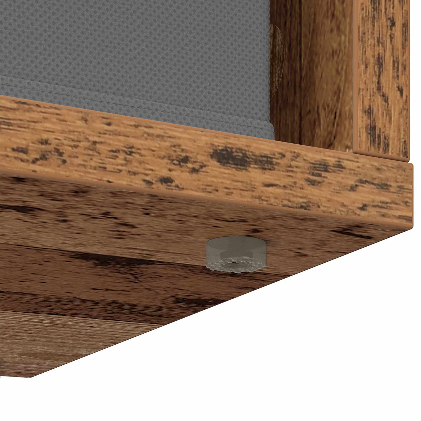 Lowboard with Drawer Old Wood 87 x 27.5 x 43 cm