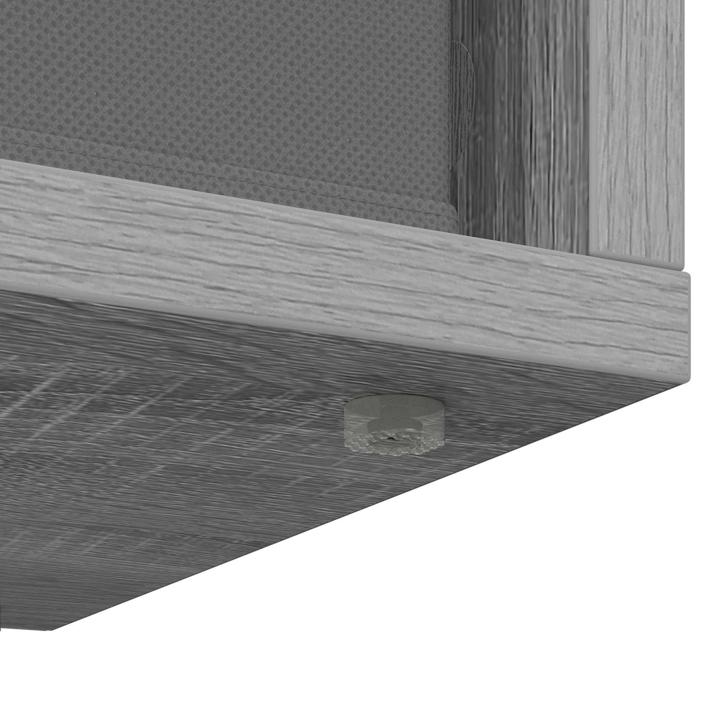 Lowboard with Drawer Grey Sonoma 102 x 32 x 48.5 cm