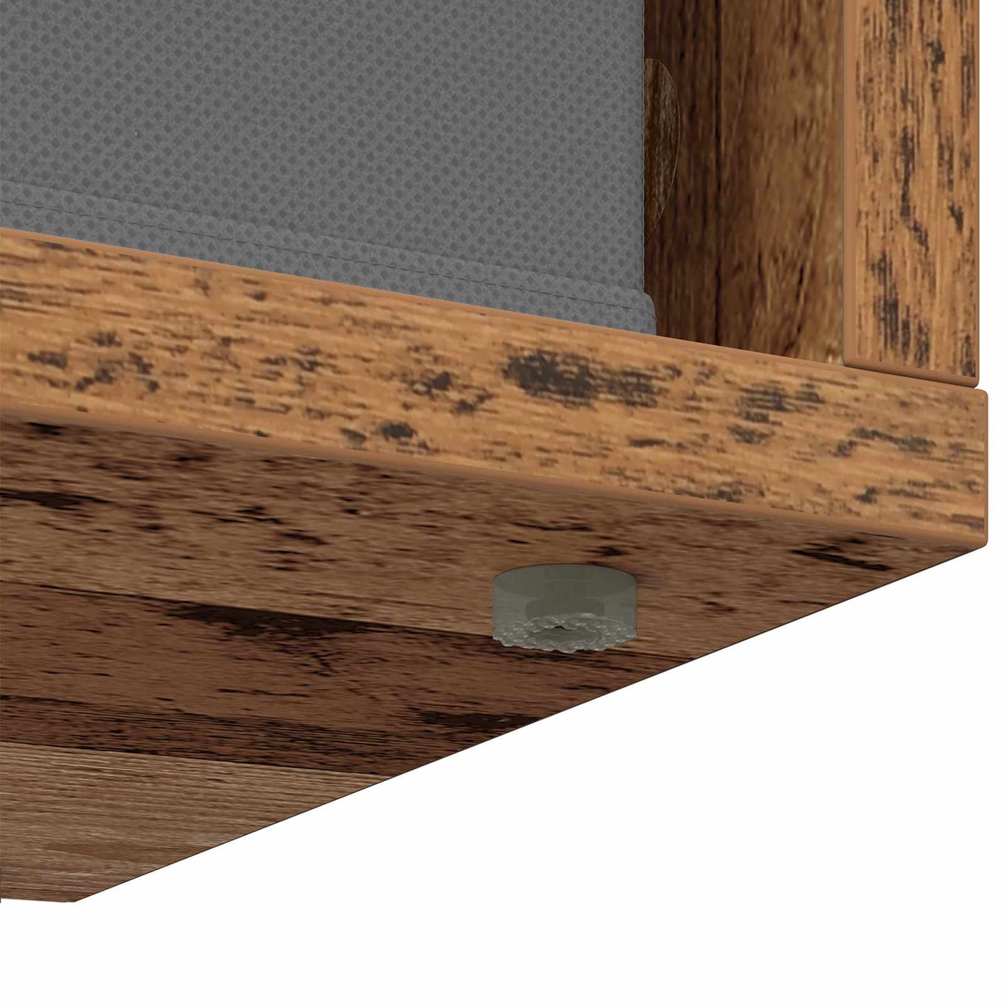 Lowboard with Drawer Old Wood 102 x 32 x 48.5 cm