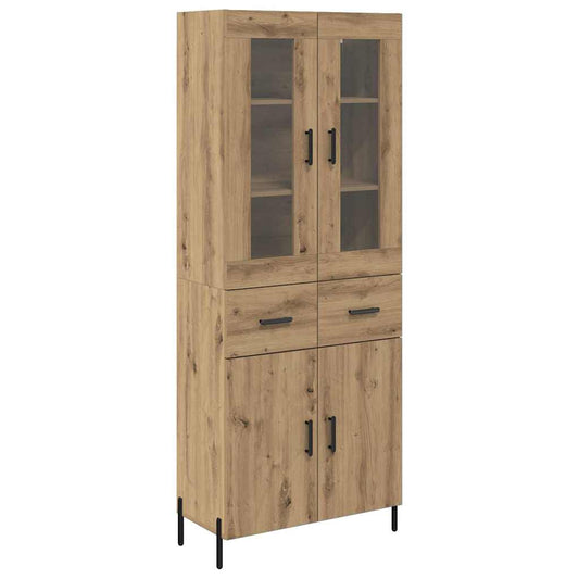 Highboard Artisan Oak 69.5 x 34 x 180 cm Engineered Wood