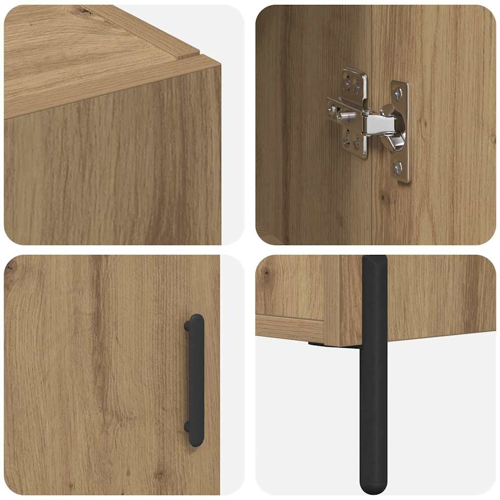 Highboard Artisan Oak 69.5 x 34 x 180 cm Engineered Wood
