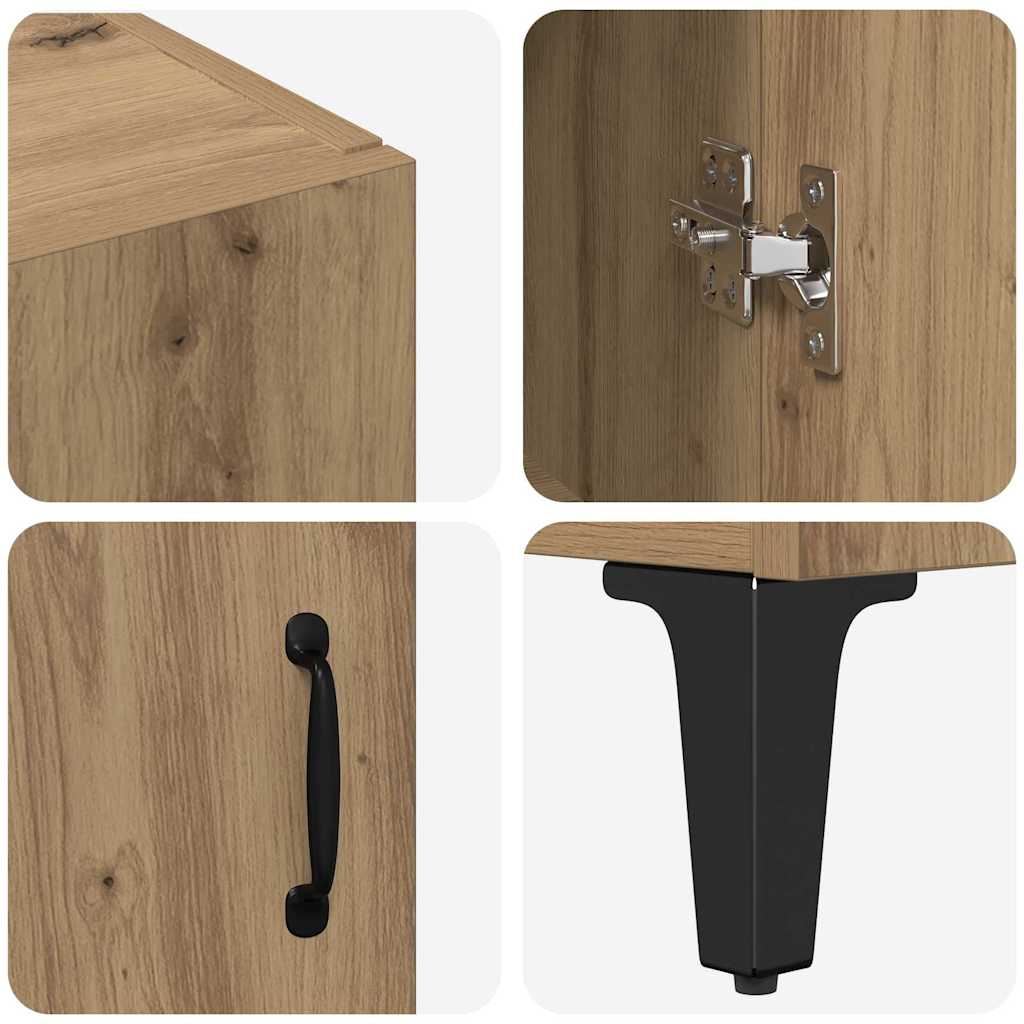 Highboard Artisan Oak 69.5 x 34 x 180 cm Engineered Wood