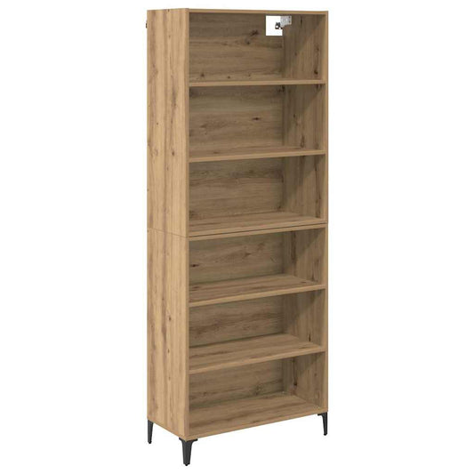 Highboard Artisan Oak 69.5 x 34 x 180 cm Engineered Wood