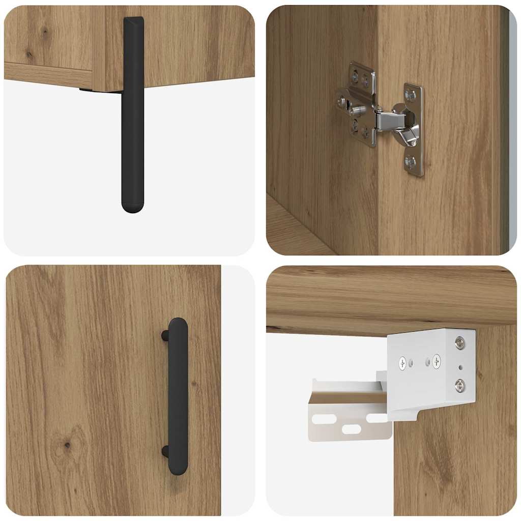 Highboard Artisan Oak 69.5 x 34 x 180 cm Engineered Wood
