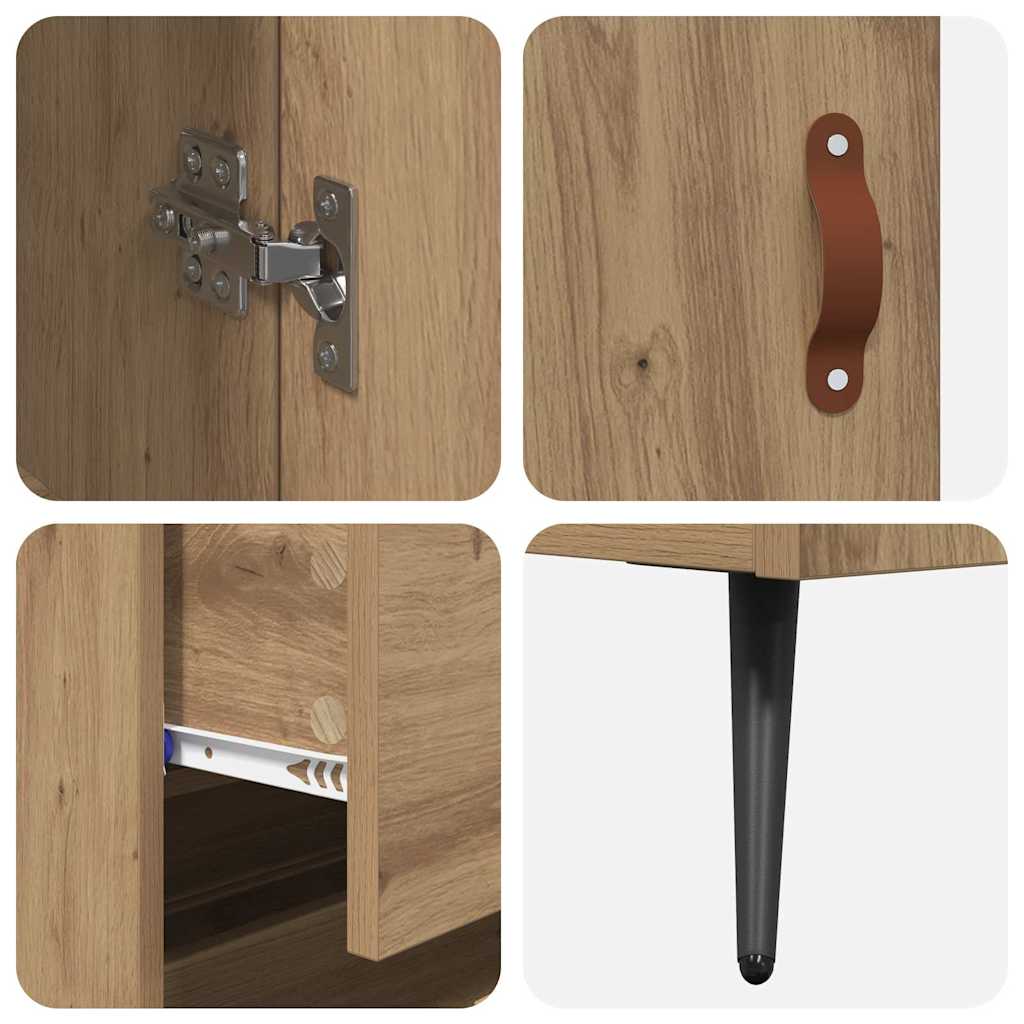 Highboard Artisan Oak 69.5 x 34 x 180 cm Engineered Wood
