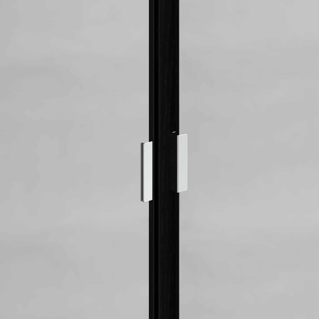 Bathroom Cabinet Set 2 pcs Black Oak Engineered Wood
