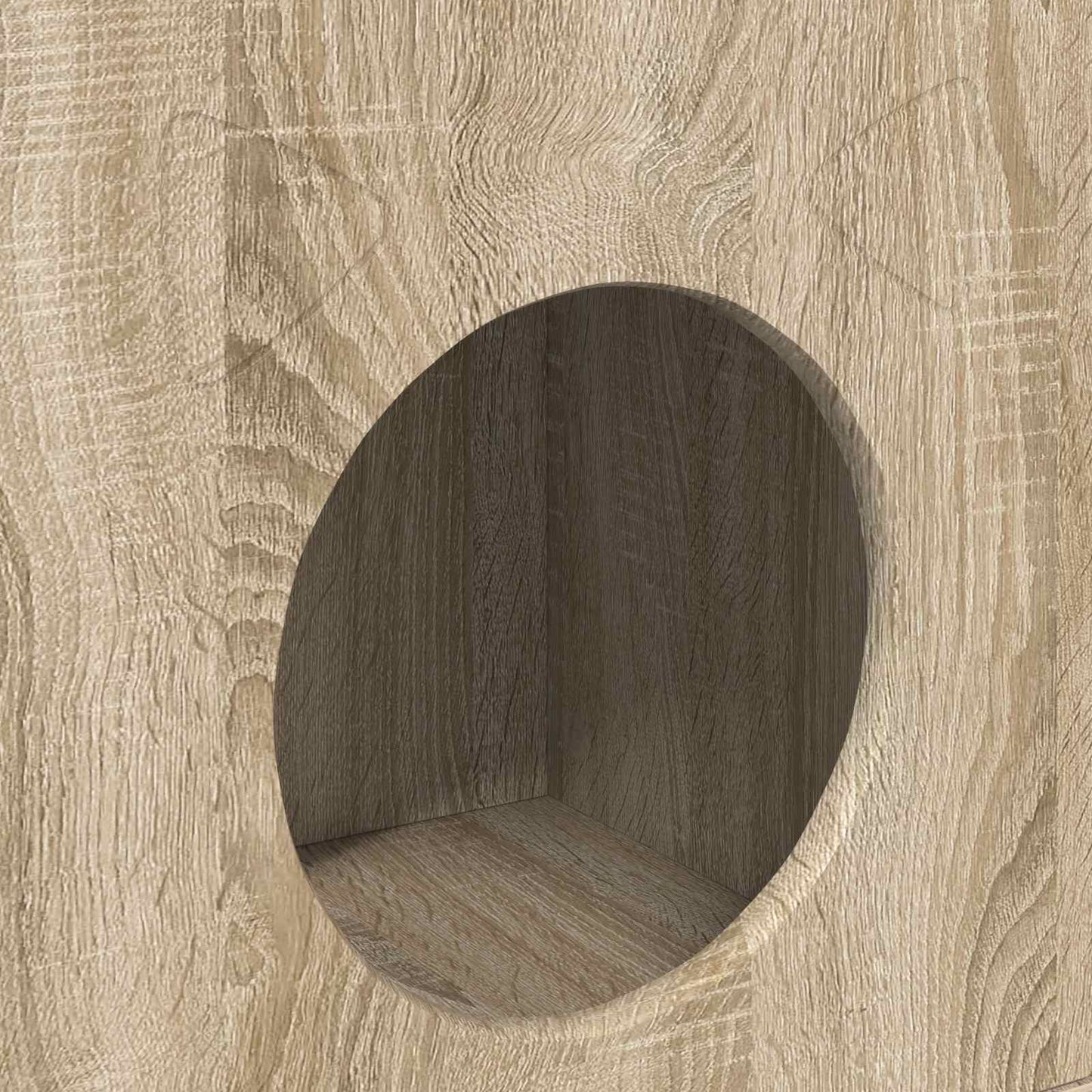 Cat House Sonoma 72 x 42.5 x 70 cm Engineered Wood