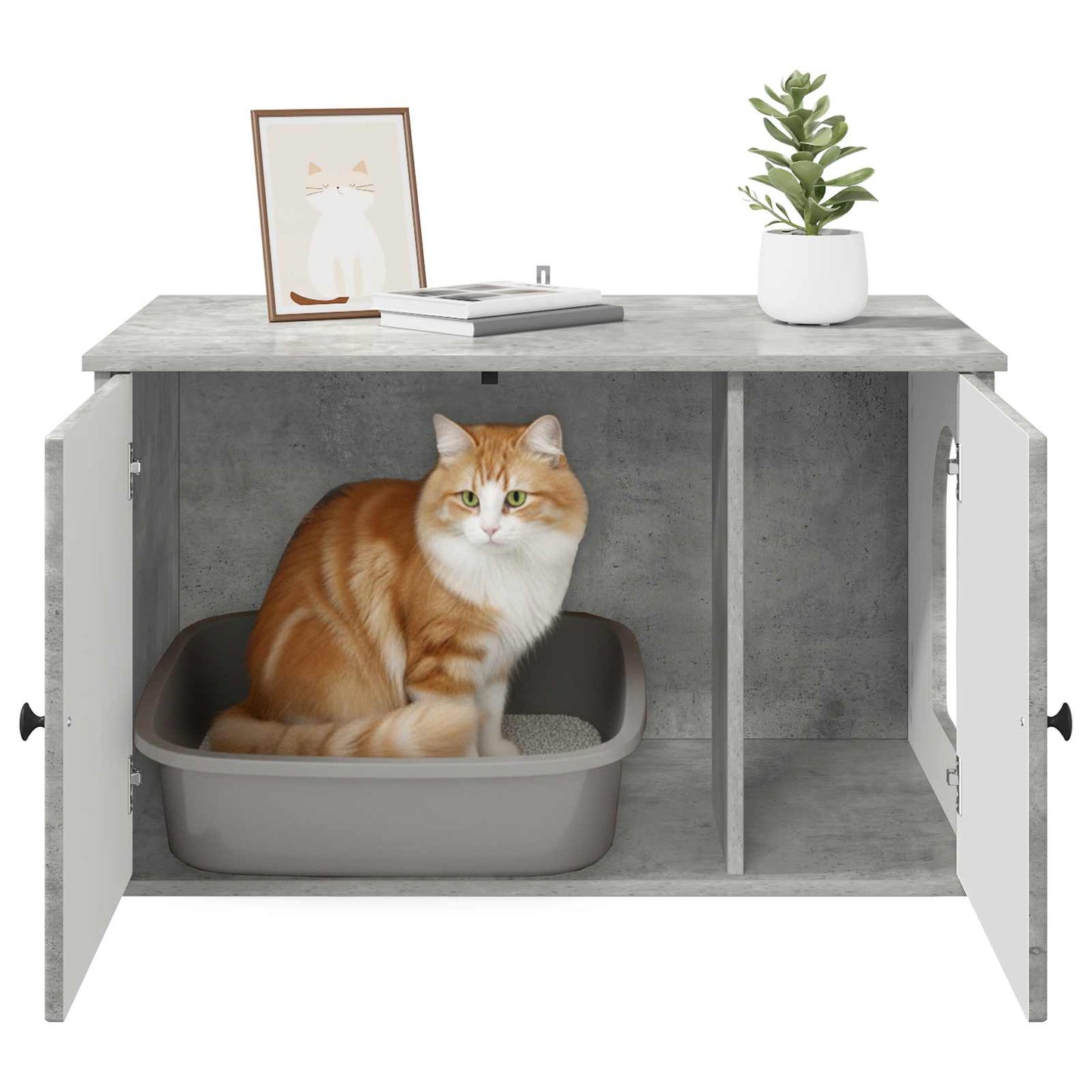 Cat House Concerte 85 x 55 x 50.5 cm Engineered Wood