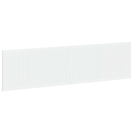 Wall-Mounted Headboard EDE White Engineered Wood
