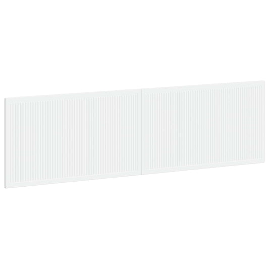 Wall-Mounted Headboard EDE White Engineered Wood