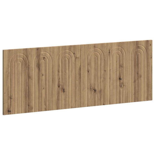 Wall-Mounted Headboard ALKMAAR Artisan Oak Engineered Wood