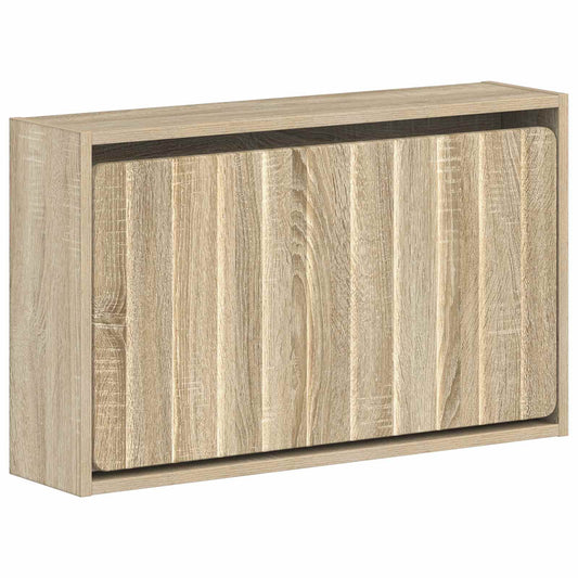 Wall-Mounted Shoe Cabinet ZWOLLE 71 x 17 x 43 cm Sonoma Oak