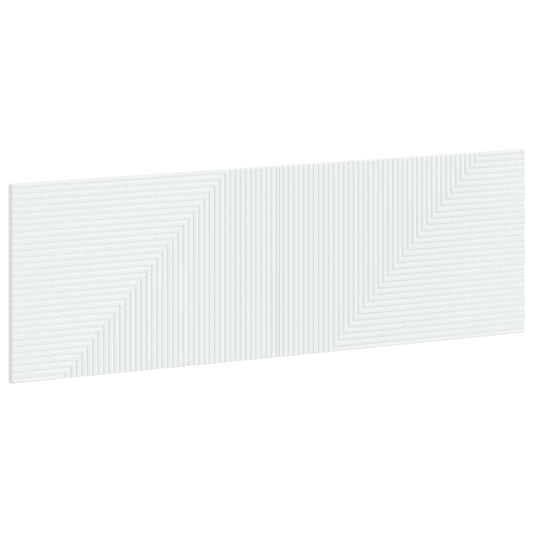 Wall-Mounted Headboard HAARLEM White Engineered Wood