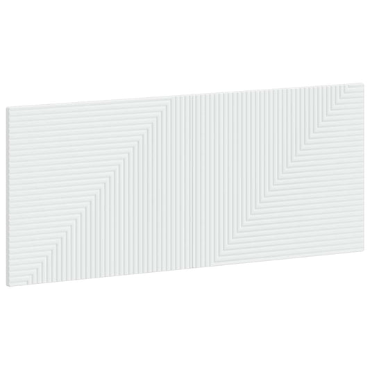 Wall-Mounted Headboard HAARLEM White Engineered Wood