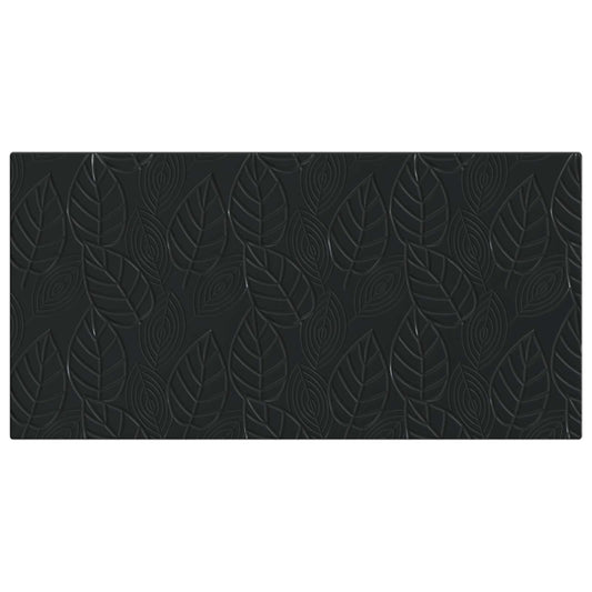 Wall-Mounted Headboard DELFT Black Engineered Wood
