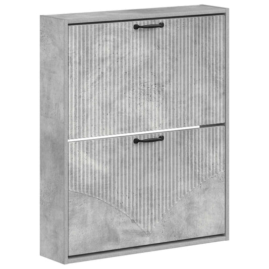 Wall-Mounted Shoe Cabinet HOORN 71 x 17 x 86 cm Engineered Wood