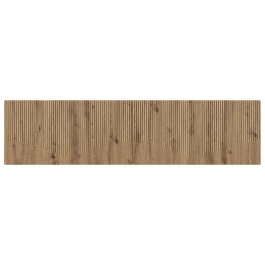 Wall-Mounted Headboard HOORN Artisan Oak Engineered Wood