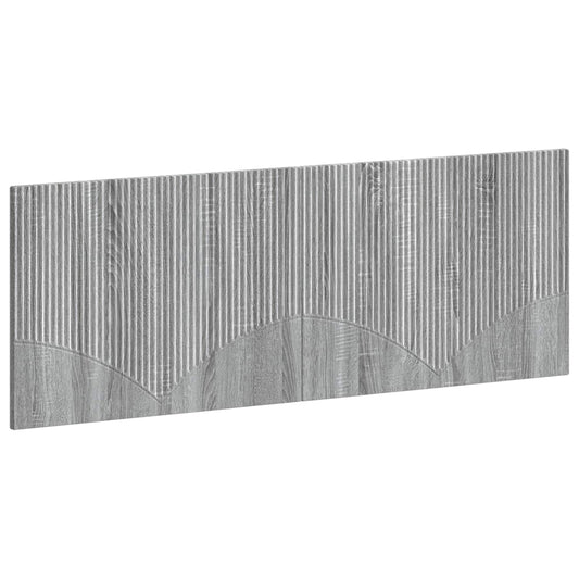 Wall-Mounted Headboard HOORN Grey Sonoma Engineered Wood