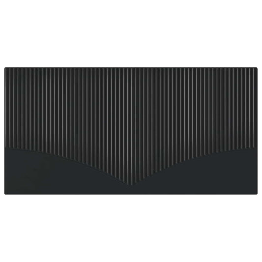 Wall-Mounted Headboard HOORN Black Engineered Wood