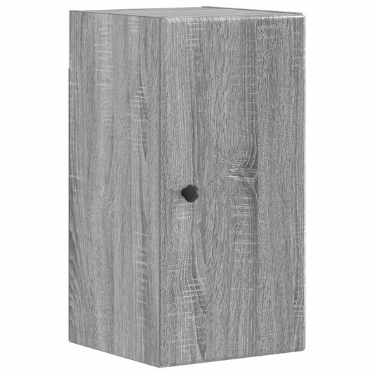 Bathroom Wall Cabinet BREDA Grey Sonoma 30 x 31 x 59 cm